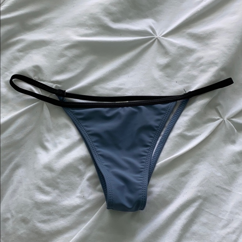 Gray bikini bottom